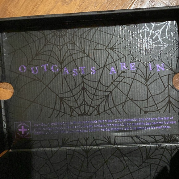 NEW in box Dr. Martens 1461 Bex WEDNESDAY PLATFORM SHOES, size US 8 - Picture 13 of 17